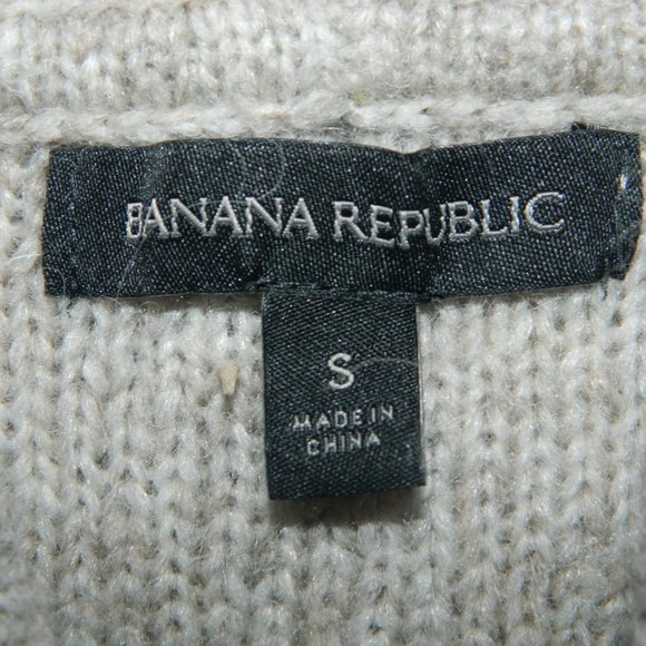 Banana Republic Alpaca Wool Blend Hood Sweater Size S (NN-5) - Picture 2 of 4